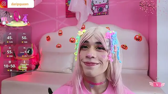 DaripQueen online show from 10/14/25, 01:45