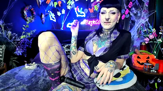 Purple Coffin666 online show from 01/18/26, 02:10