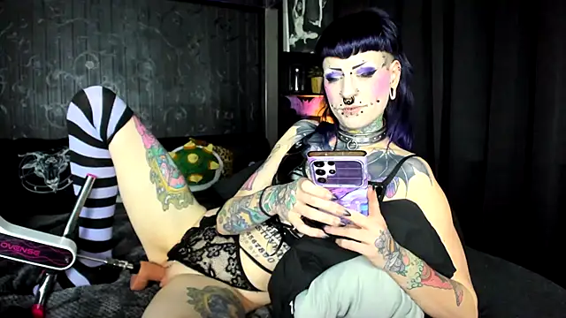 Purple Coffin666 online show from 02/22/26, 06:28