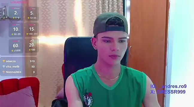 adonis lovely online show from 03/02/25, 12:01