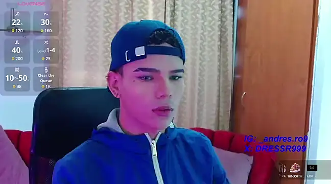 adonis lovely online show from 03/08/25, 11:48
