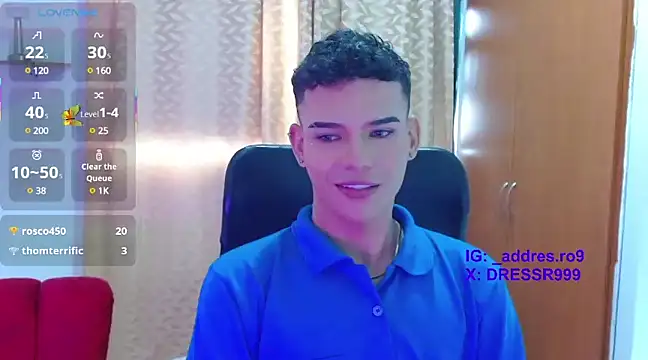 adonis lovely online show from 03/14/25, 03:25