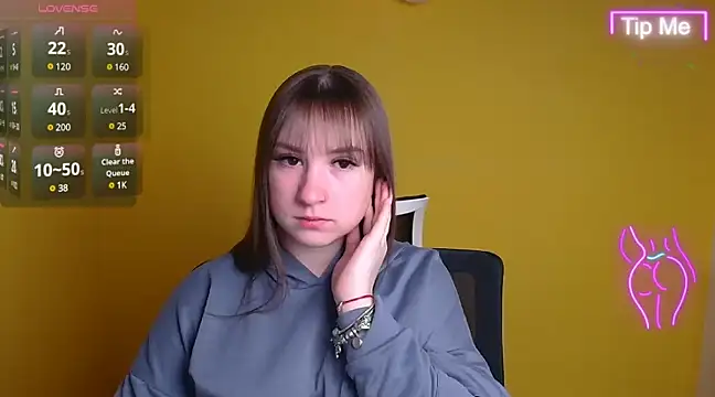 Evelina GG online show from 02/20/25, 06:50