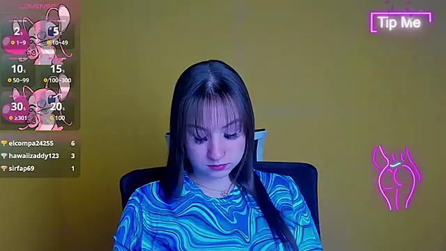 Evelina GG online show from 03/19/25, 12:59
