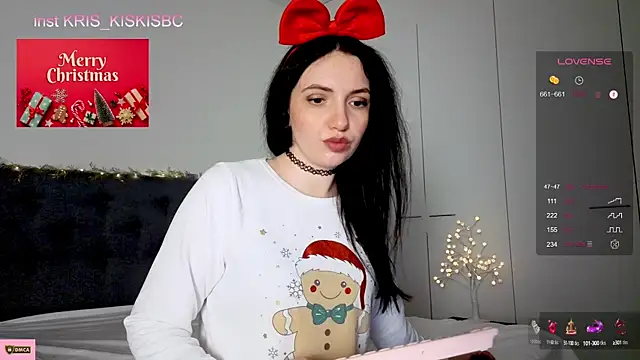 Kristina kiskis online show from 12/25/24, 01:41