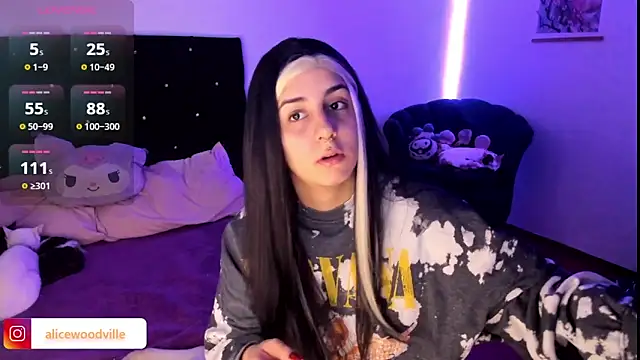 Alice woodville online show from 12/04/24, 09:46