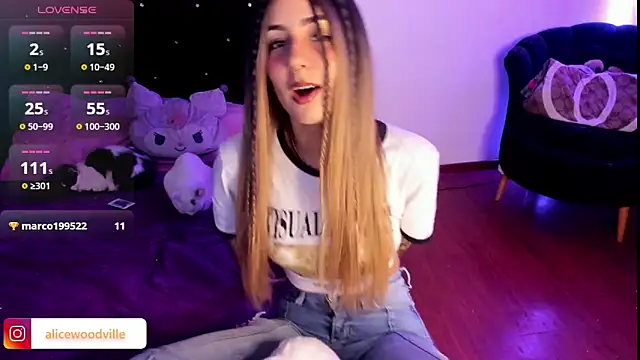 Alice woodville online show from 12/28/24, 11:59