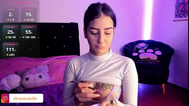 Alice woodville online show from 12/30/24, 11:38