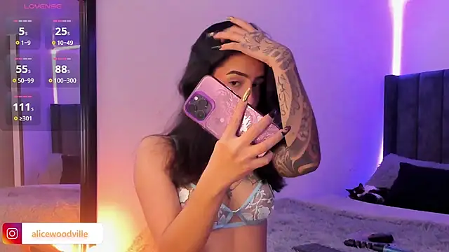 Alice woodville online show from 01/26/25, 05:23