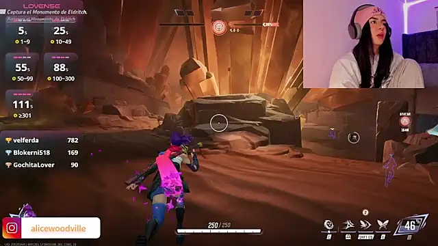 Alice woodville online show from 02/15/25, 09:37