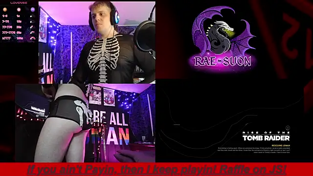 Rae-Suon online show from 10/08/25, 02:09