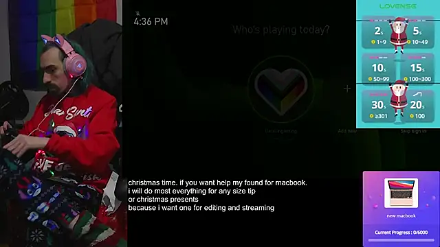 tallnerdyguy online show from 12/25/24, 10:37