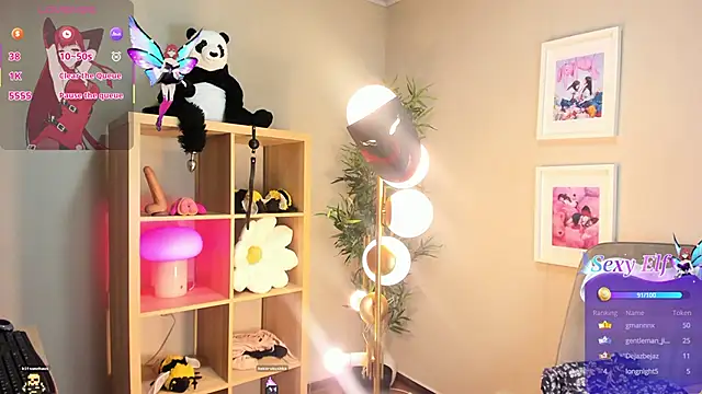 HakuRukushka online show from 03/21/25, 03:01