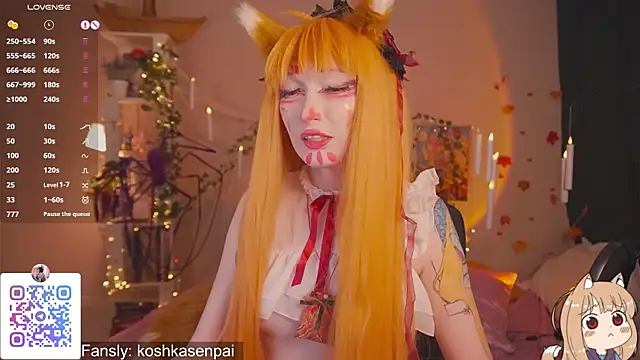 koshkasenpai online show from 10/26/25, 11:38