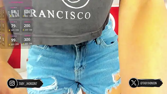 Snapshot of TabyJhonson chatting on 11/05/25, 01:11 TabyJhonson online show from 11/05/25, 01:11