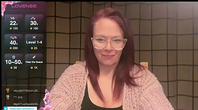 MelodyRoseUk online show from 01/09/25, 07:18