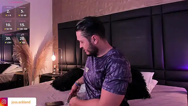 Snapshot of JossAckland chatting on 11/20/25, 07:57 JossAckland online show from 11/20/25, 07:57