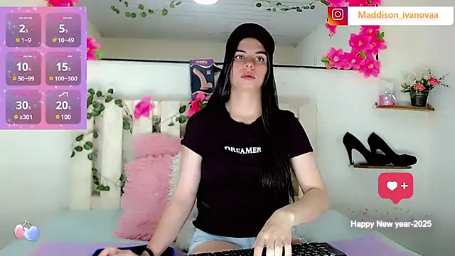 Snapshot of Madisson_Ivanova chatting on 01/06/25, 01:42 Madisson Ivanova online show from 01/06/25, 01:42