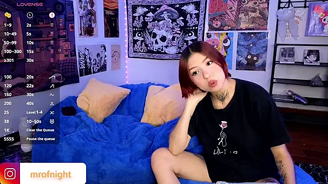 kitty of nighttt online show from 02/13/25, 04:22
