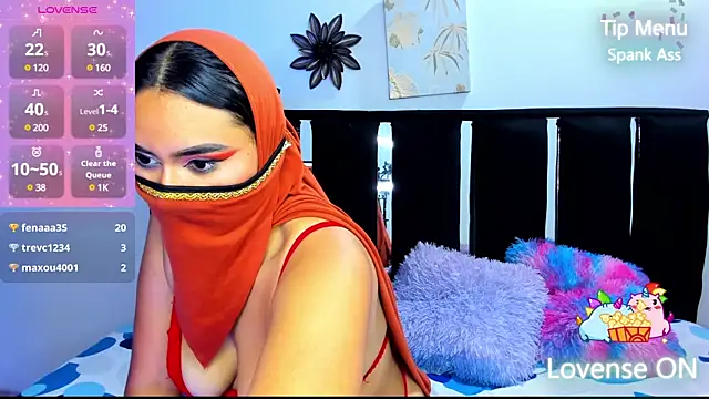 Mia Hajar online show from 01/08/25, 10:16