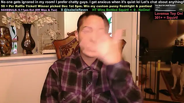 IsabelleRaven online show from 10/29/25, 10:11