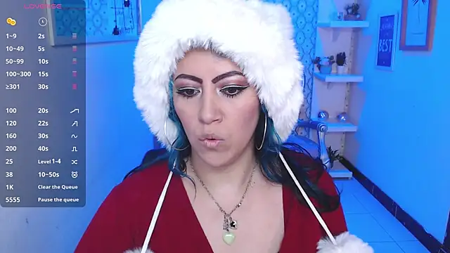 scarleth blue online show from 02/13/25, 03:07