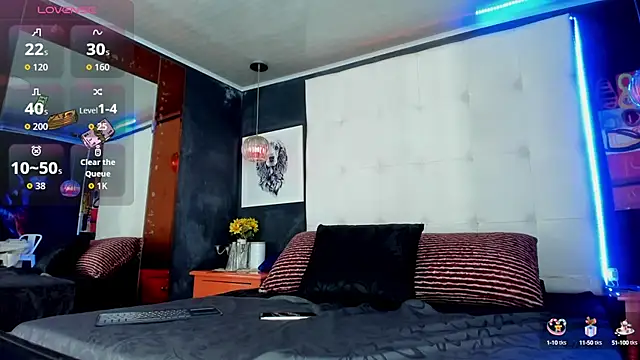 Pandora Rey2 online show from 09/28/25, 02:44