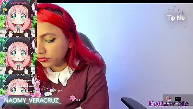 Snapshot of Naomy_veracruz_ chatting on 01/21/25, 04:37 Naomy veracruz  online show from 01/21/25, 04:37
