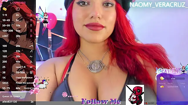 Snapshot of Naomy_veracruz_ chatting on 02/24/25, 04:04 Naomy veracruz  online show from 02/24/25, 04:04