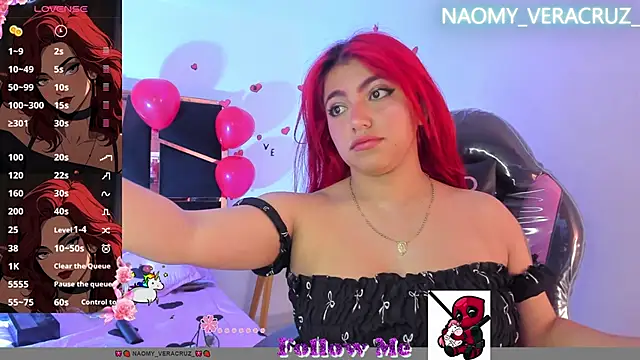 Snapshot of Naomy_veracruz_ chatting on 02/25/25, 12:55 Naomy veracruz  online show from 02/25/25, 12:55