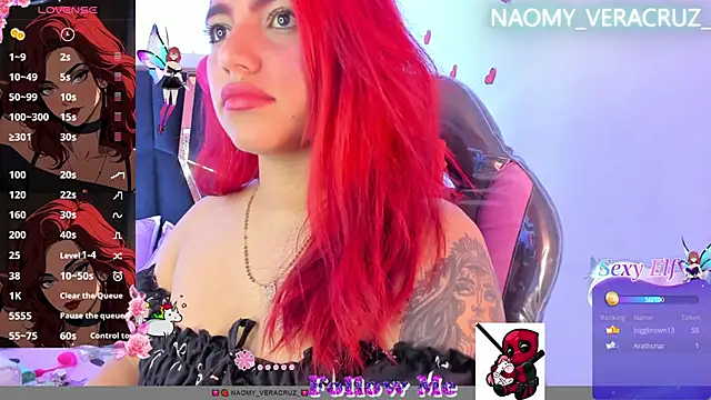 Snapshot of Naomy_veracruz_ chatting on 02/25/25, 04:00 Naomy veracruz  online show from 02/25/25, 04:00