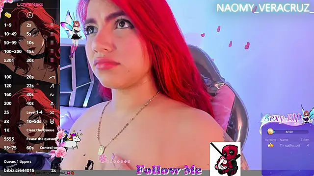 Snapshot of Naomy_veracruz_ chatting on 02/26/25, 01:19 Naomy veracruz  online show from 02/26/25, 01:19
