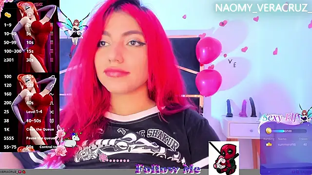Snapshot of Naomy_veracruz_ chatting on 02/28/25, 08:07 Naomy veracruz  online show from 02/28/25, 08:07