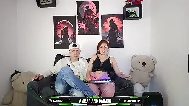 Ambar and daimon  online show from 02/03/25, 04:46