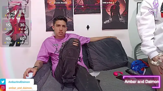 Ambar and daimon  online show from 10/25/25, 06:32