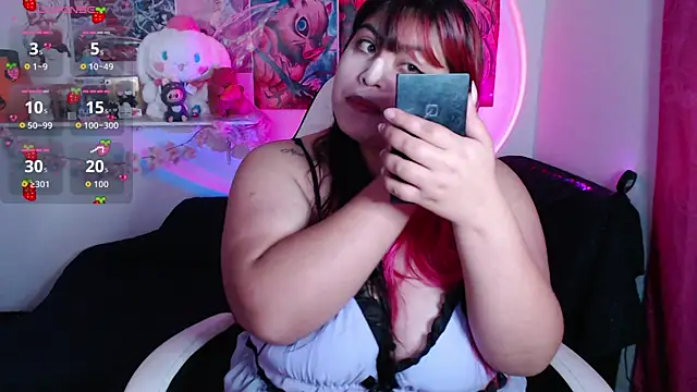 Pinky-Flower online show from 09/22/25, 06:43