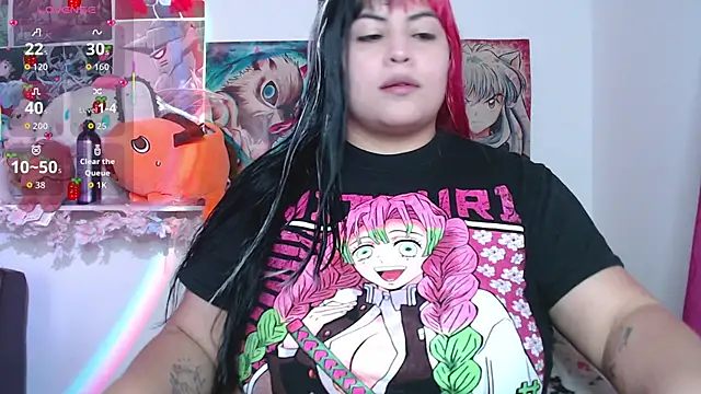 Snapshot of Pinky-Flower chatting on 11/13/25, 05:01 Pinky-Flower online show from 11/13/25, 05:01