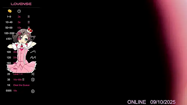 Alice-randy online show from 10/09/25, 01:42