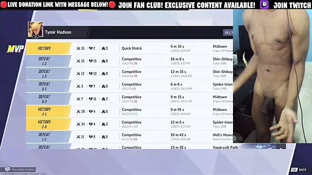 lovemirgaming online show from 02/13/25, 03:14