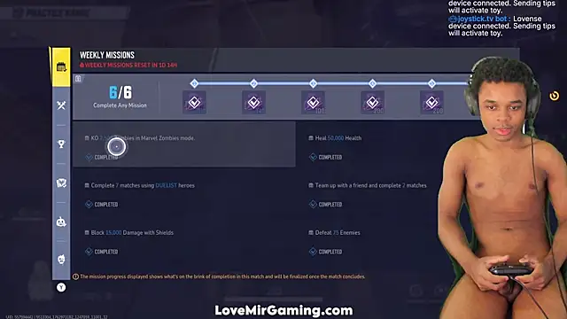 Snapshot of lovemirgaming chatting on 11/12/25, 06:52 lovemirgaming online show from 11/12/25, 06:52