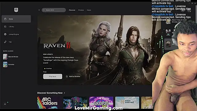 Snapshot of lovemirgaming chatting on 11/21/25, 09:24 lovemirgaming online show from 11/21/25, 09:24