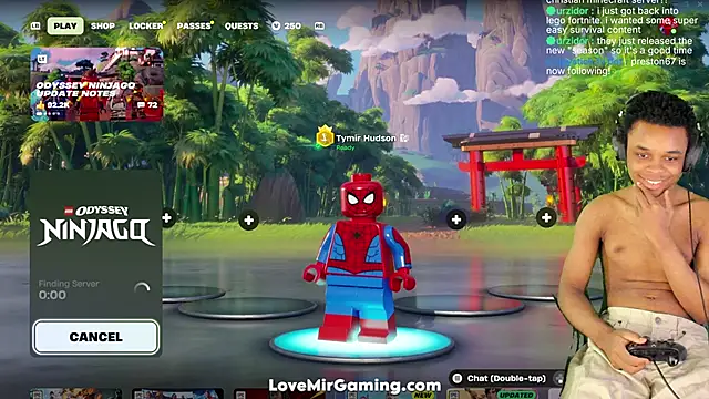Snapshot of lovemirgaming chatting on 12/17/25, 12:16 lovemirgaming online show from 12/17/25, 12:16