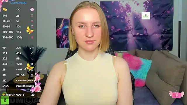 BeautyBlondy online show from 05/11/26, 02:45