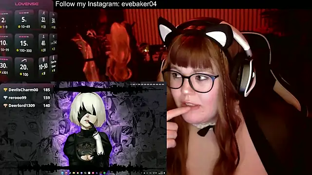 EveBaker04 online show from 03/18/25, 06:59