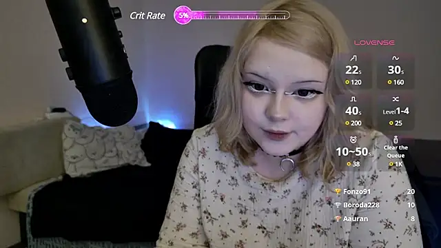 Electro doll online show from 03/13/25, 08:22