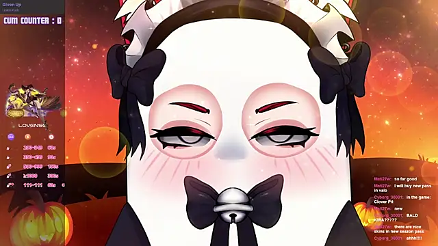 Snapshot of LewdKira_VT chatting on 10/19/25, 03:01 LewdKira VT online show from 10/19/25, 03:01