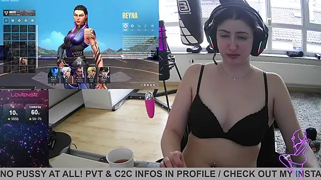 Gamergirl-Linela online show from 02/12/25, 10:46