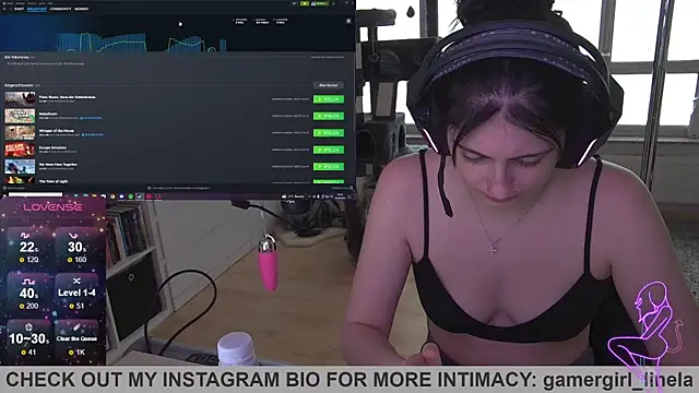 Gamergirl-Linela online show from 09/23/25, 02:53