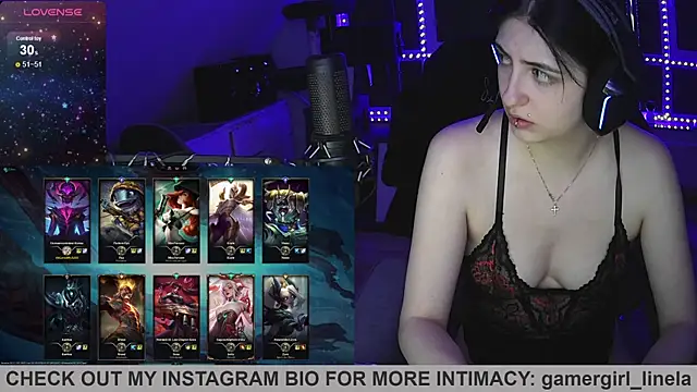 Gamergirl-Linela online show from 07/11/26, 12:57