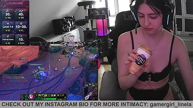 Gamergirl-Linela online show from 07/12/26, 03:14